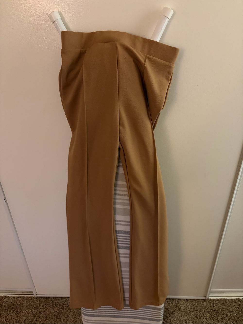 Wide-Leg dress pants Camel